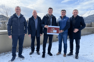 Les présidents de commune à l'occasion de la signature des statuts le 13 décembre dernier à la Fondation Opale à Lens